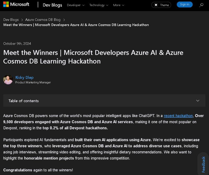 microsoft-azure-ai-learning-hackathon-blog