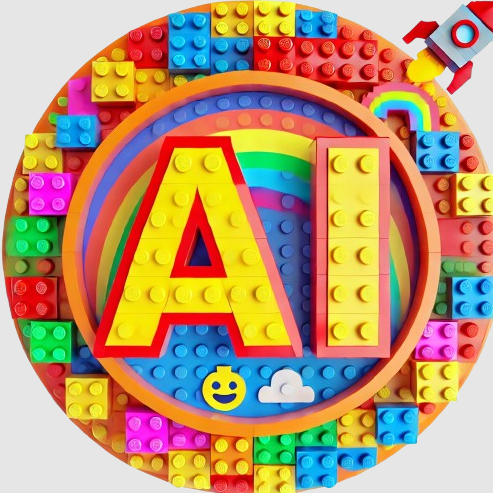 LEGO AI Badge