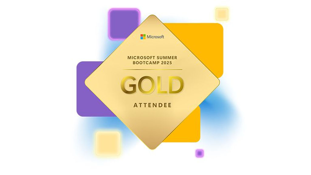 microsoft-summer-bootcamp-gold-badge